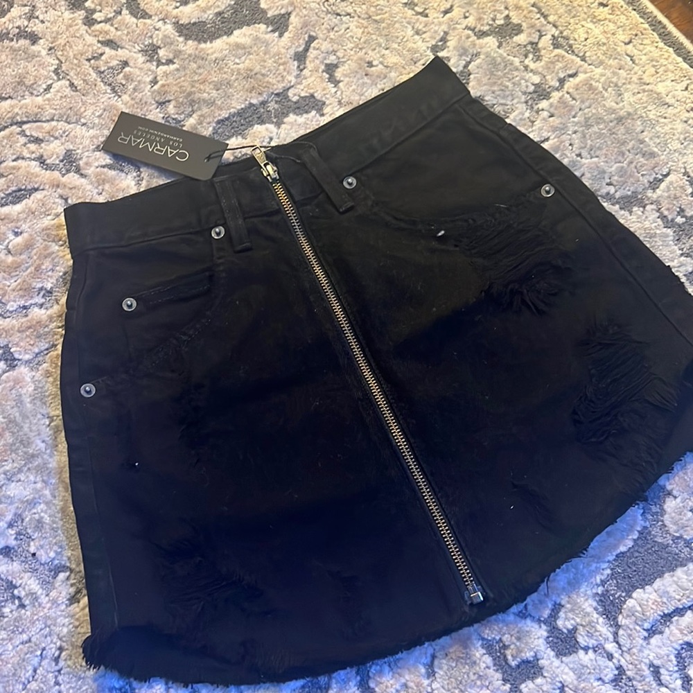 Carmar denim skirt